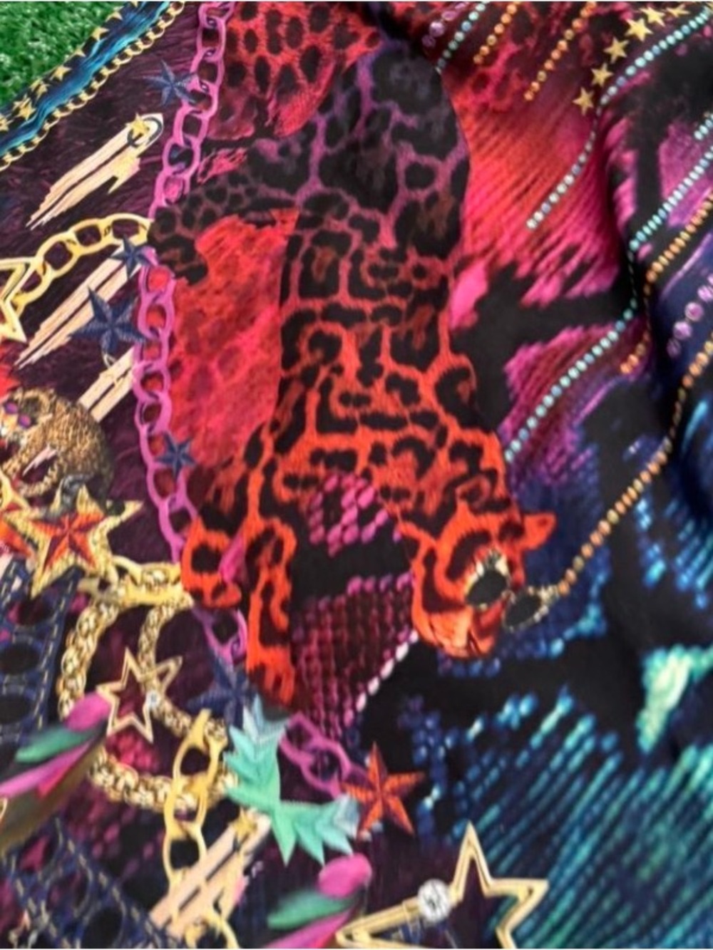Camilla Men’s Multicolor Printed Swim Trunks - Picture 4 of 8